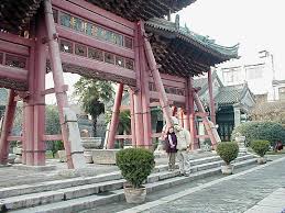 Wandering through the streets of the muslim quarter in the ancient capital of china, you are in an ecstatic haze. Great Mosque Xian China