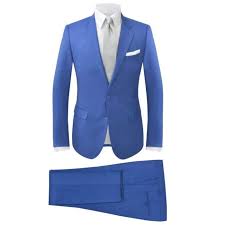 Costume homme de couleur beige clair à carreaux pour mariage. Costume Homme Bleu Royal Achat Vente Pas Cher