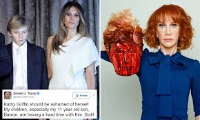 She is an american actress and comedian. Trump Says Kathy Griffin Should Be Ashamed Of Herself Daily Mail Online