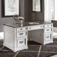 Allyson Park Jr Executive Desk Liberty Furniture 1 Reviews Furniture Cart