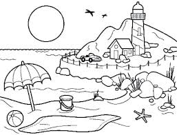 1.5 contoh gambar pemandangan untuk anak tk dan sd baik; 28 Gambar Pemandangan Pantai Hitam Putih Untuk Diwarnai Pemandangan Top Banget