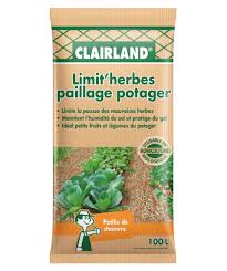 Ou trouver du paillage gratuit. Clairland Biocontrole Paillage Potager 100 L Paillage Terreau Paillage Amendement Jardin Jardiland