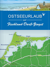 Fischland Darss Zingst Inselkarte Ostsee Urlaub Fischland Darss Darss Zingst