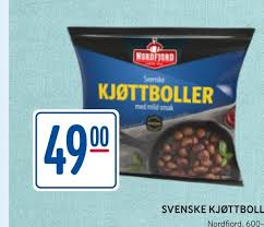 Dessverre har noen helt ned i 58 prosent kjøtt. Svenske Kjottboller Og Grillpolser 2 Pk Til 49 00 Fra Rema 1000 Allematpriser No