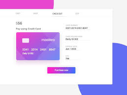 Credit Card Check Out Dailyui 002 Credit Card Cards Credits