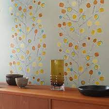 Berry Tree Wallpaper Melinki Wallpapers Scion Wallpaper Tree Designs Designer Wallpaper Wallpaper