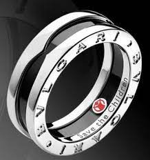 Selma Blair Helps Save The Children With Bvlgari Ring Stop Think Give Bvlgari Ring Bvlgari Kids Rings