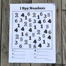 i spy numbers free printable simply kinder