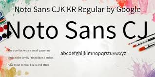 You can use the noto sans display regular to create interesting designs, covers, shop and store name and logos. Noto Sans Kr Download For Free And Install For Your Website Or Photoshop