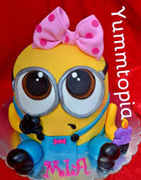 (optional) this cake will make about 40 serves. Minions Cake Design For Girls 3 Tier Minion Cake Minion Birthday Cake Minion Cake Girl Minion Cake Minions Birthday Cakes Minion Cupcakes Owl Cakes Frozen Cake Themed Cakes Pastelariadaescrita