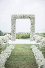 Elegant All Baby S Breath Wedding Strictly Weddings Babys Breath Wedding Gypsophila Wedding Wedding Decorations