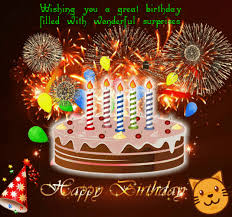Happy birthday gif find on gifer. Whatsapp A Sparkling Birthday Wish Sharp At 12 To Your Friend With This Amazing Happy Happy Birthday Wishes Cake Free Birthday Wishes Happy Birthday Candles