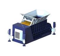 Movable Horizontal Heavy Metal Scrap Container Shear Machine ...
