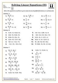 Solving Equations Maths Worksheet Algebra Worksheets Solving Linear Equations Pre Algebra Wo In 2021 Algebra Worksheets Solving Linear Equations Pre Algebra Worksheets