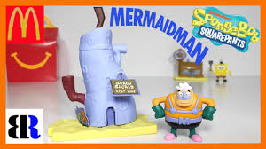 Mcdonald's happy meal offers pokémon cards in celebration of 25th anniversary: Spongebob Squarepants Mermaidman 2021 Mcdonald S Happy Meal Toy Youtube