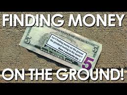 Money often has a behavioural impact on the people around an individual. Finding Money On The Ground Youtube