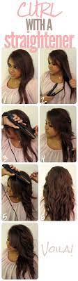 How To Create Curls Using A Flat Iron Indian Hair Extensions Hair How To Curl Your Hair