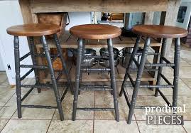 Industrial bar stools are the best way to attract customers seeking fashion and comfort while enjoying a drink at the bar or enjoying the scene at an upcoming restaurant and place to be seen. Farmhouse Bar Stools The Easy Way Prodigal Pieces
