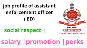 It is part of the department of revenue, ministry of finance, government of india. Job Profile Of Assistant Enforcement Officer In Ed Enforcement Directorate Youtube