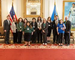 Great to have Norma Kirk serve as the Nurse of the Day for the Senate!