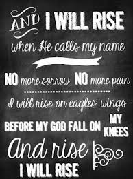 Chris Tomlin I Will Rise Best Song Ever Christian Lyrics I Will Rise Christian Song Lyrics