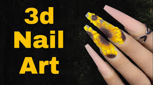 If you liked it please give it a thumbs up and subscribe! How To Encapsulate 3d Nail Art Sunflower Nails Acrylic Nails Youtube