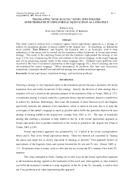 Pdf Translating Bumi Manusia Novel Into English Some Problems In Using Formal Equivalence As A Strategy Rebekka Urip Wattimena Academia Edu