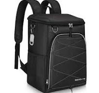 Oyezvary 25 Liters Insulated Cooler Backpack Leakproof Soft-Side Cooler Bag  Lightweight for Picnic, Fishing, Camping, Black 28CPH039135
