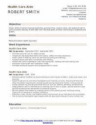 I look forward to meeting with you in person this week and discussing the details of this position. Health Care Aide Resume Samples Qwikresume