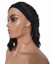 Huge Silver Hoop Earrings