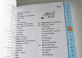 Hause begleiten, weil er allein nicht gehen kann? Ein Worterbuch Fur Grundschuler