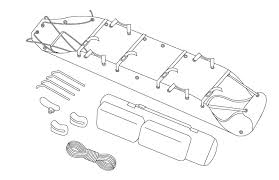 When the patient is secured, the stretcher becomes rigid. Sked Rescue System Technolen S R O