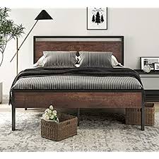 Potterybarn.com has been visited by 100k+ users in the past month Buy Sha Cerlin 14 Inch Queen Size Metal Platform Bed Frame With Wooden Headboard And Footboard Mattress Foundation No Box Spring Needed Large Under Bed Storage Non Slip Without Noise Mahogany Online