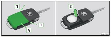 Autoschlüssel batterie wechsel audi vw porsche skoda mercedes usw. Skoda Yeti Batterie Im Funkschlussel Ersetzen Fernbedienung Und Herausnehmbare Leuchte Notausstattung Und Selbsthilfe Selbsthilfe Skoda Yeti Betriebsanleitung