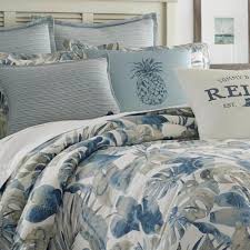 Shop target for california king comforters you will love at great low prices. Tommy Bahama Raw Coast 4 Piece Medium Blue Botanical Cotton California King Comforter Set 221194 The Home Depot