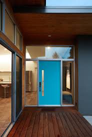Mid century modern diamonds (large) doormat. 7 Examples Of Colorful Front Doors That Brighten Up These Modern Homes