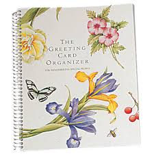 I took the idea one step further with more detailed cuts, a continuation of the card motif inside, and a place for a gift card. Greeting Card Organizer Book Organizer Miles Kimball