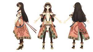 Mmd Atelier Shallie Shallistera Atelier Series Character Modeling 3d Model Character