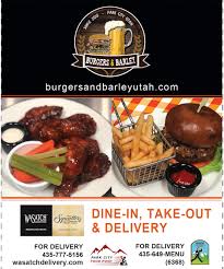 Proof that you can have great food every day. Burgers And Barley Park City S Best Deals Coupon Book