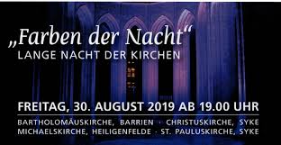 Wir würden uns sehr freuen, wenn wir alle gemeinsam eine «lange nacht der kirchen» feiern könnten. Lange Nacht Der Kirchen Kirche Heiligenfelde De
