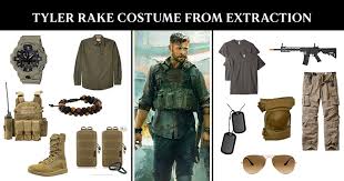 'extraction' director sam hargrave reveals david harbour and chris hemsworth's characters backstories. Tyler Rake Costume From Extraction Usa Jackets