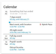 Lovelace Advanced Calendar Card Lovelace Frontend Home Assistant Community