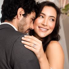 Moonstone Diamond Ring