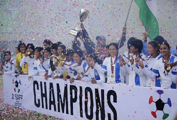 Image result for INDIAN WOMENS FOOTBALL SAFF 2014