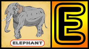 E For Elephant Puzzle With Spelling Preschool Educational Videos For Kids And Small Children Youtube