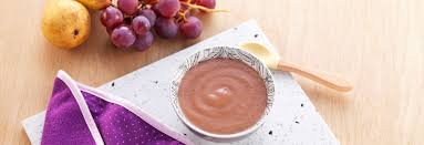 Dessert Gouter Bebe 6 Mois Puree De Fruits Poires Et Raisins Bledina Recette En 2020 Recette Puree Bebe Puree De Fruit Poire