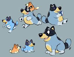 Bluey I Adore This Show So Much O Super Mario Art Cool Cartoons Cartoon