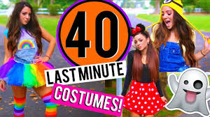 Book week can be a mixture of different emotions. 40 Last Minute Diy Halloween Costumes Niki And Gabi Youtube