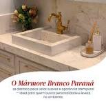 ✨ O Mármore Branco Paraná é daquelas escolhas que falam por ...