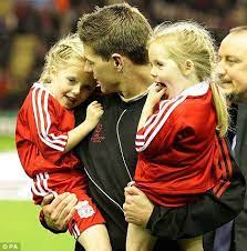 Too Cute Liverpool Captain Stevie G Steven Gerrard